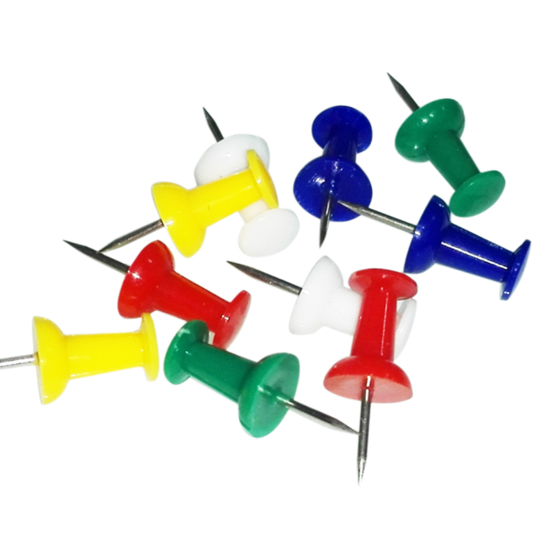 彩色软木板工字钉照片墙钉子图钉