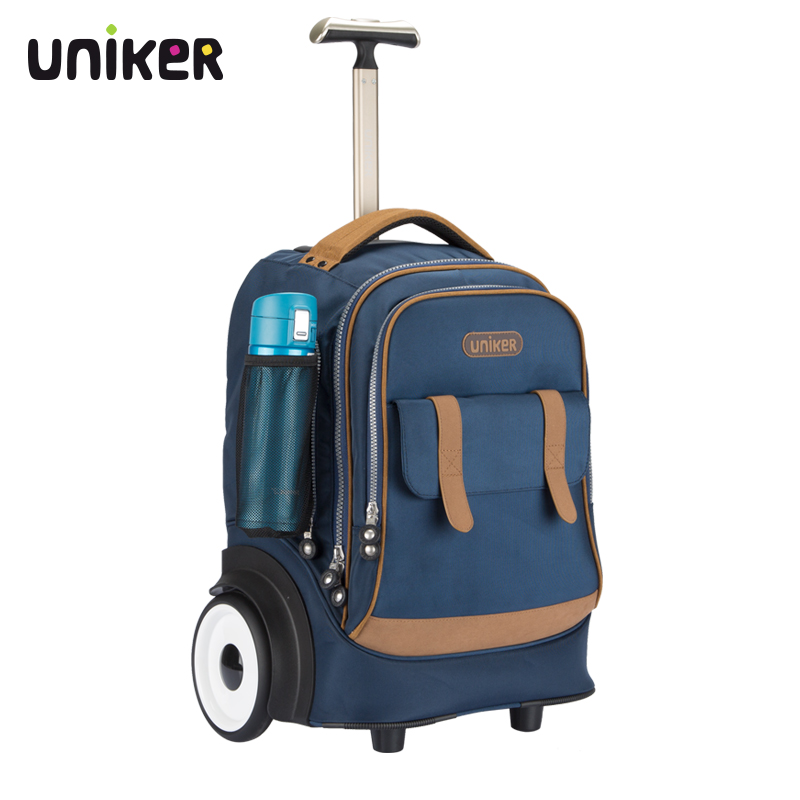 初高中大轮子可爬楼梯儿童拉杆包