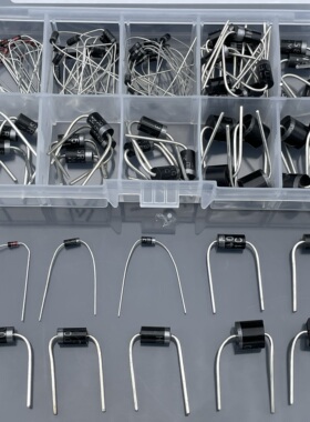 90个10种规格4148开关SR3100肖特基10A10整流快恢复二极管盒套装