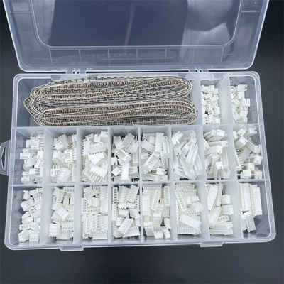 JST PH2.0mm间距2P345678910P胶壳直针底座接插件端子接线套装盒