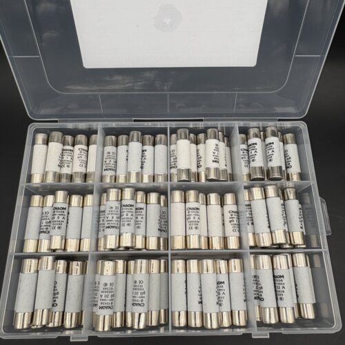 RO15熔断器500V 10*38mm陶瓷保险丝管120pcs盒装1A-32A熔芯组合套