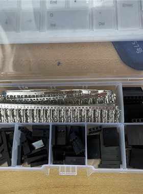 370PCS 2.54MM 杜邦跳线头连接器公母外壳配端子转接套件123456P