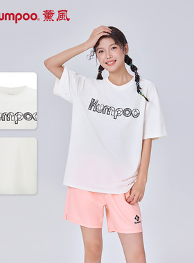 KUMPOO薰风羽毛球服女短袖速干运动休闲T恤上衣情侣熏风K261U1717