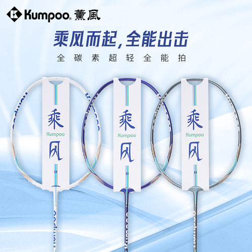 薰风碳素纤维通用羽毛球拍