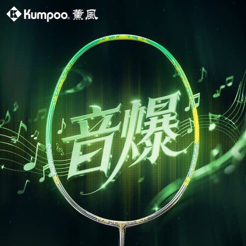 薰风新款全碳素纤维羽毛球拍