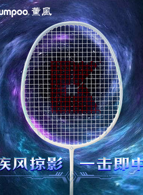 薰风新款羽毛球拍初学者入门级