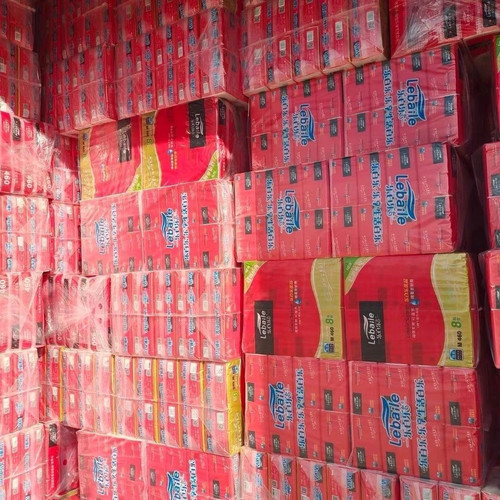 乐百乐460抽纸原木纸巾餐巾纸卫生纸面巾纸妇婴家庭装5层加厚批发