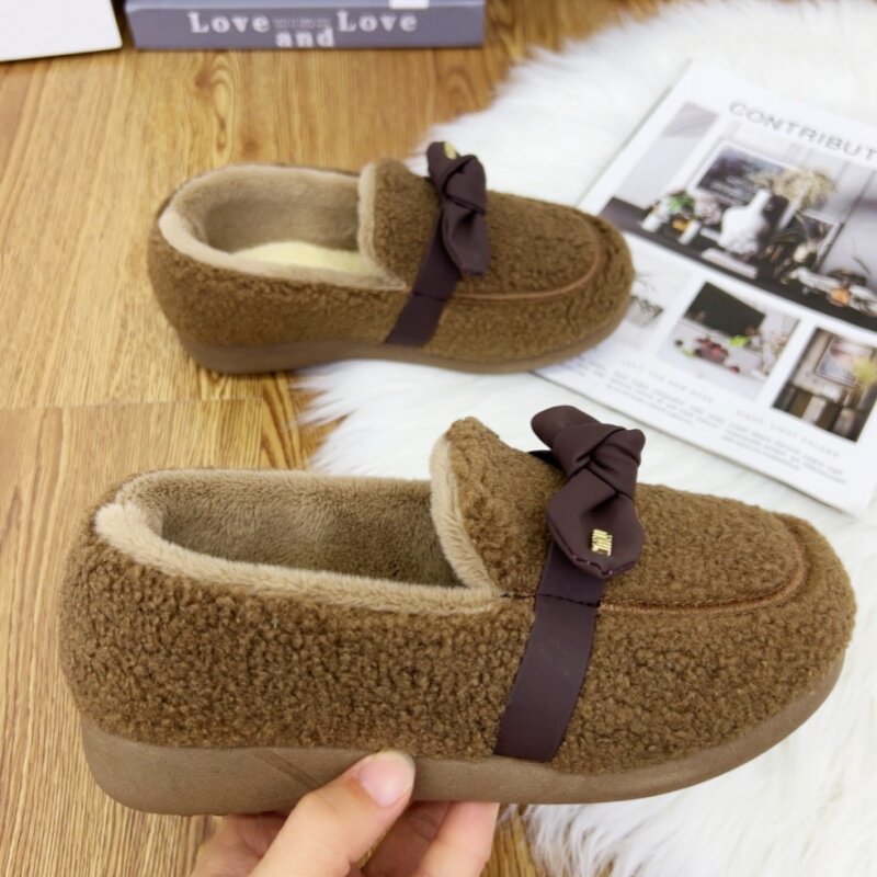 一脚蹬休闲棉鞋秋冬新款老北京棉鞋加绒加厚防滑豆豆棉鞋妈妈棉鞋,女鞋,棉鞋,淘宝优惠券,粉丝福利购,淘宝优惠卷