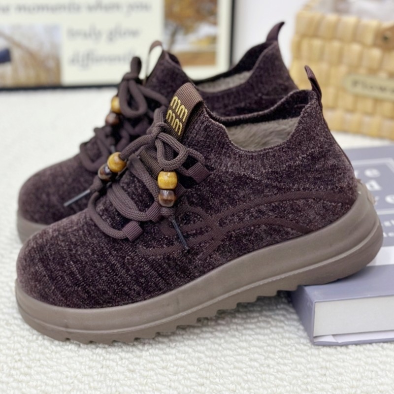 中老年棉鞋一脚蹬老北京布鞋女鞋秋冬新款加绒加厚妈妈棉鞋休闲鞋,女鞋,棉鞋,淘宝优惠券,粉丝福利购,淘宝优惠卷