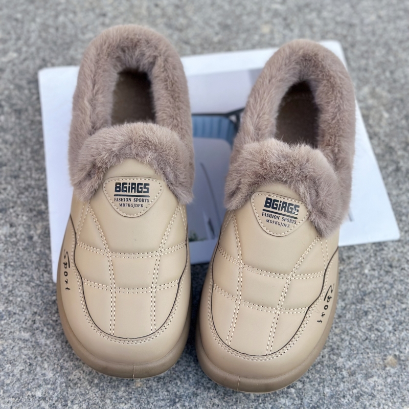 冬季保暖女款轻便老人棉鞋鱼乐森