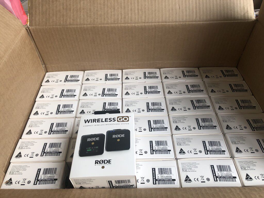 RODE wireless go无线麦克风手机羅德话筒小蜜蜂视频采访Vlog直播