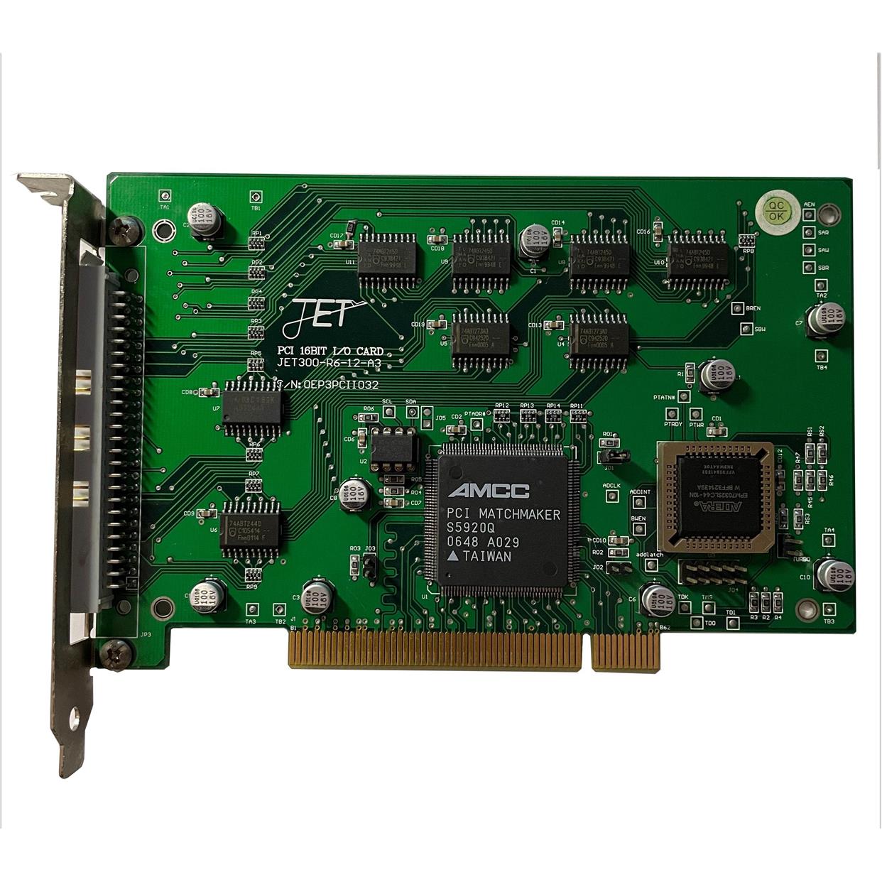 询价捷智JET300 R6 12 A0 A3 PCI 16BIT I 0 CARD测试仪检测卡现