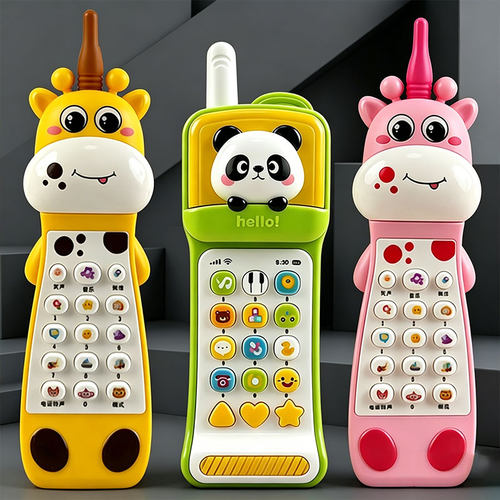 儿童音乐仿真电话机玩具手机模型