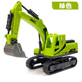 儿童工程车挖掘机玩具履带式汽车挖机模型宝宝3-6岁5仿真车模男孩