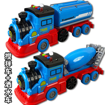 儿童声光惯性小火车玩具轨道车