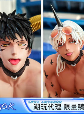 【现货男C】SS18地狱恶魔双犬 玛门+巴力西 可替换 手办 雕像