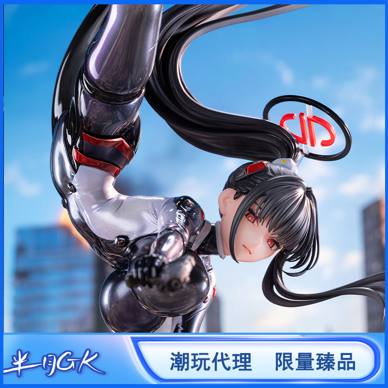 蔚蓝档案调月莉音战斗服GK手办