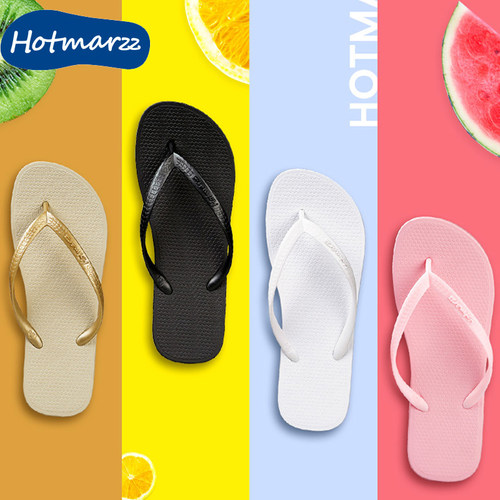 hotmarzz黑玛人字拖女