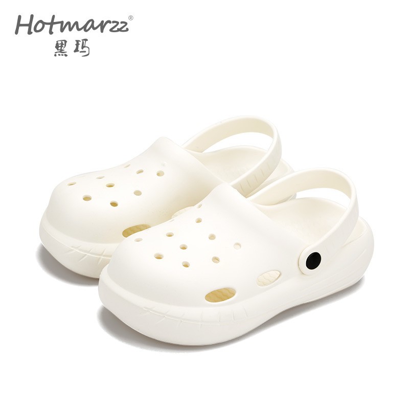 hotmarzz黑玛洞洞鞋女