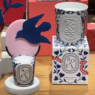 Diptyque/蒂普提克 2026新款情人节限定玫瑰香薰蜡烛 礼物