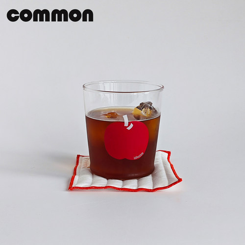 普普COMMON 水果玻璃杯ins风咖啡杯耐热牛奶果汁杯高硼硅玻璃水杯
