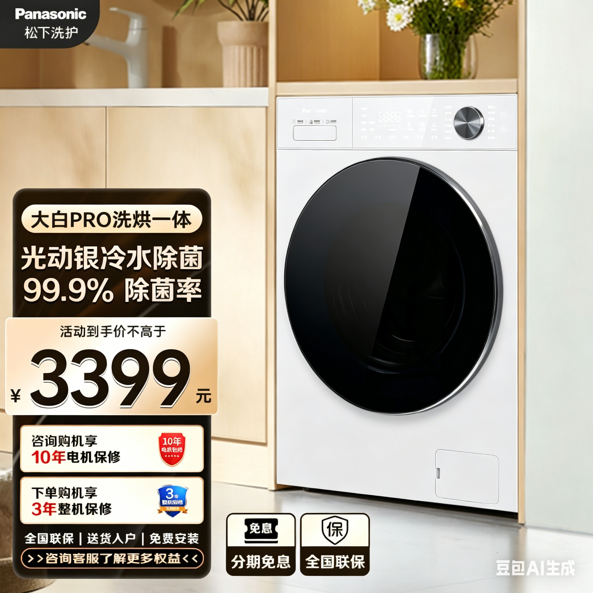 Panasonic/松下 XQG100-N4FD1[大白pro]