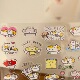 grulu 猫猫心情幸福小靠枕日常生活手帐切膜贴纸卷 原创贴纸卷分装