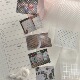吱吱屋原创切膜胶带拼贴ins风 分装 蕾丝边框波点照片打底贴纸