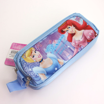 富乐梦学生蓝色文具袋包邮