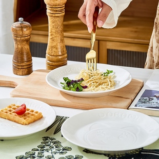 哆啦正版授权浮雕早餐盘卡通日式碗盘碟家用餐具哆啦哆啦美餐盘