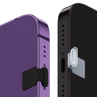 适用Pura80华为Mate80小米17苹果17PM手机充电口防尘塞FindX9Pro荣耀Magic8一加15数据口硅胶塞子iQOO15平板