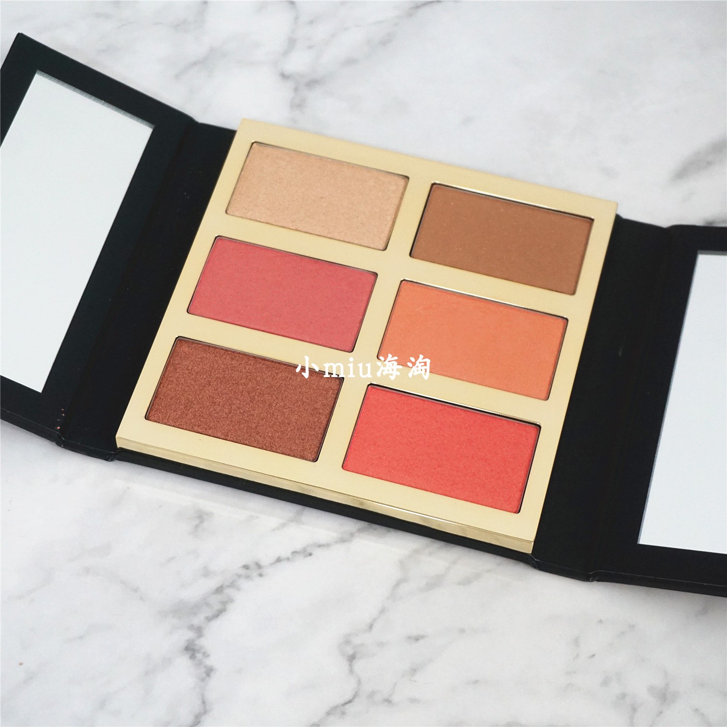 现货 限量版 Tarte 6色/六色Tarteist Pro Glow Blush高光腮红盘