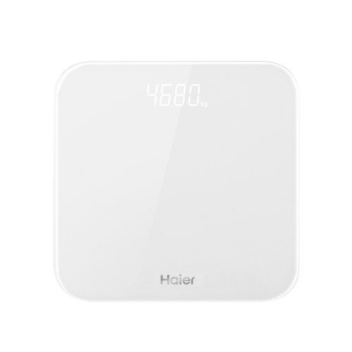 Haier/海尔充电款体重秤精准高精度电子称重计家用智能人体小型