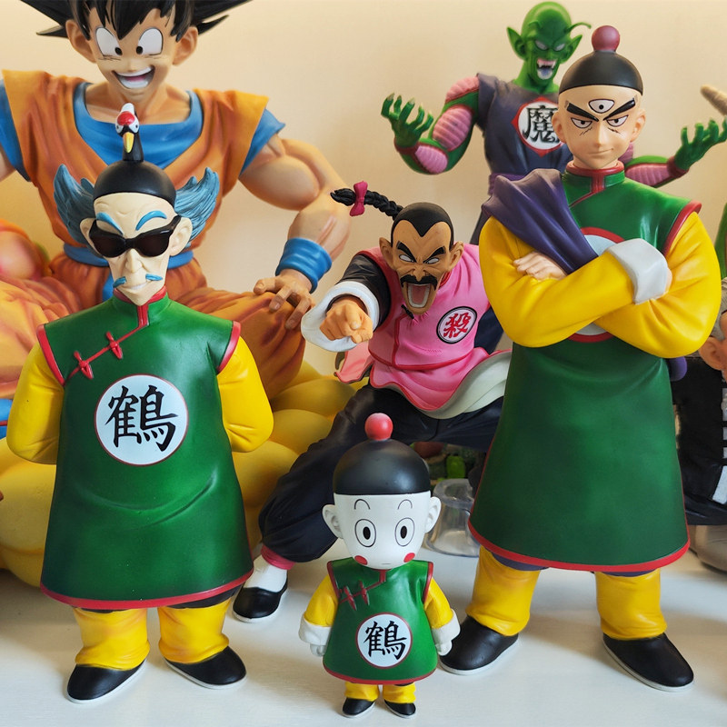 仙鹤流汽车摆件鹤仙人天津饭饺子手办公仔电脑机箱桌面装饰品礼物