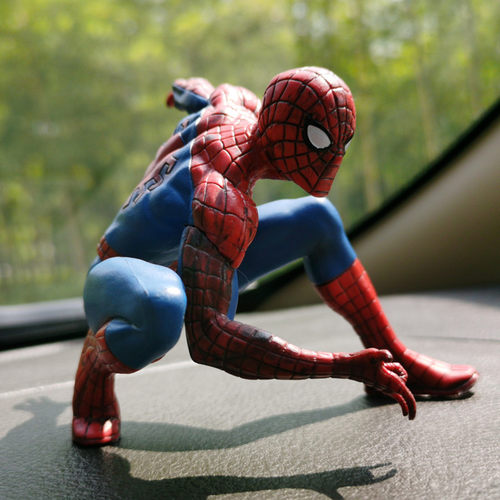 漫威蜘蛛侠汽车摆件手办玩具摆设