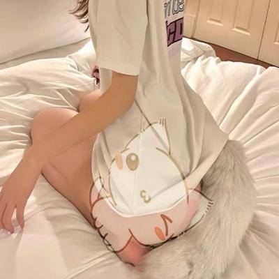 日本GP卡通印花睡衣女款夏季薄款