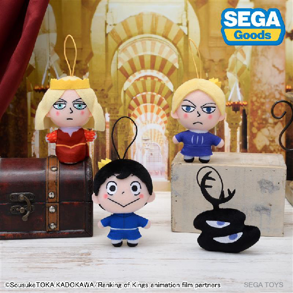 SEGA 国王排名 迷你毛绒挂件 波吉 卡克 戴达 希琳 景品毛绒 正版 玩具/童车/益智/积木/模型 毛绒/玩偶/公仔/布艺类玩具 原图主图