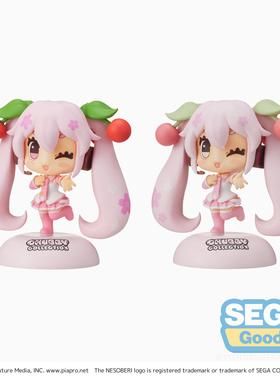 SEGA 世嘉 VOCALOID 初音未来 樱初音 CHUBBY系列 景品手办 现货