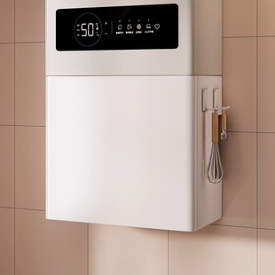 天然气管道遮丑热水器遮挡罩遮挡板装饰壁挂炉下方置物架厨房燃气