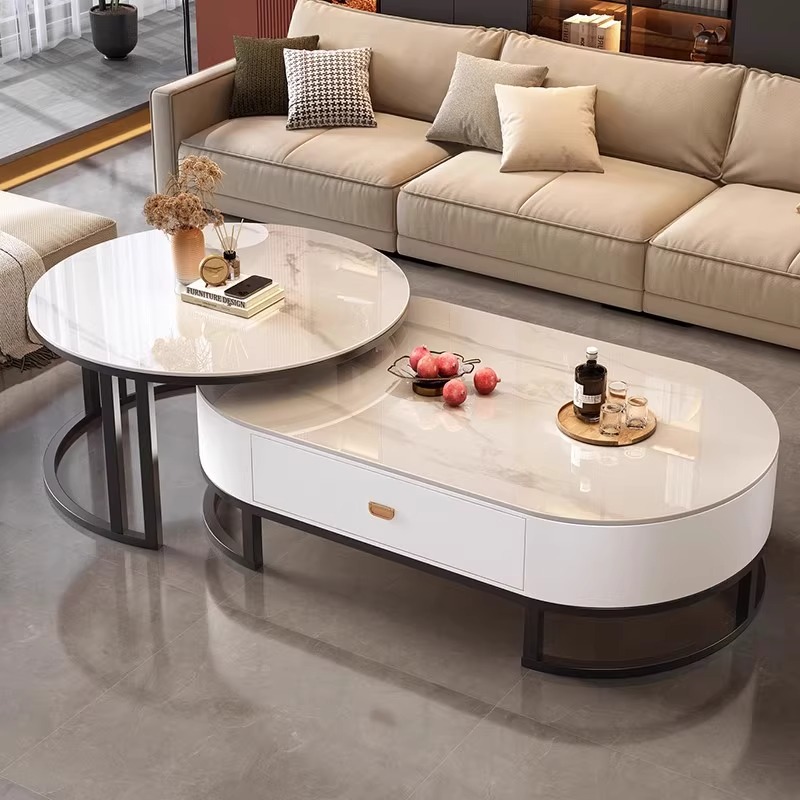 茶几客厅家用岩板小户型茶几