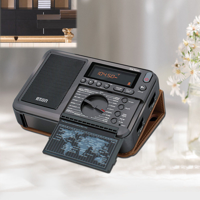 美国进口伊顿eton精英旅行家007长波短波收音机rds国际广播收藏级