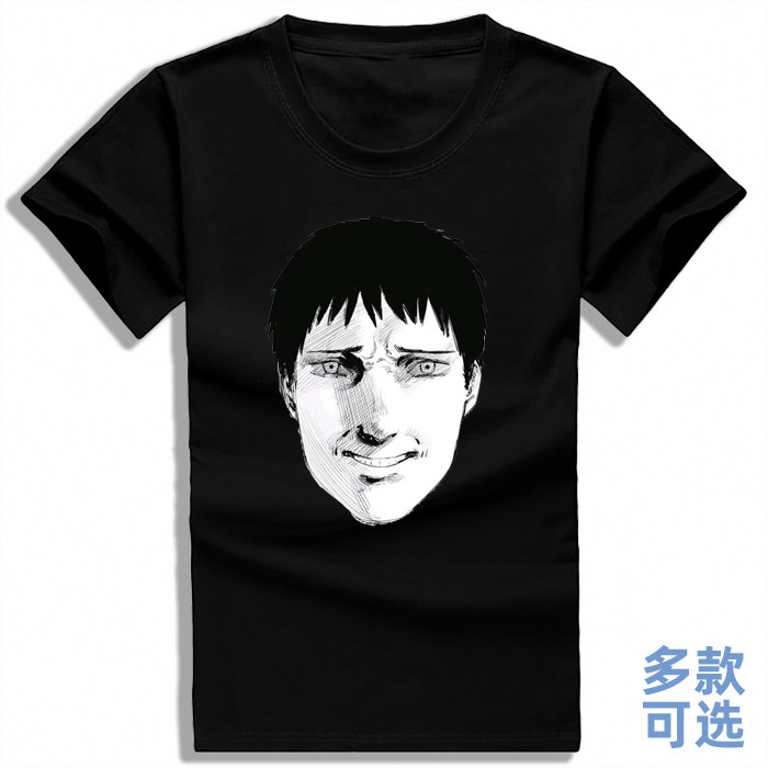 炎拳梗台词藤本树对他使用炎拳吧阿格尼上衣服全纯棉短袖T恤衫