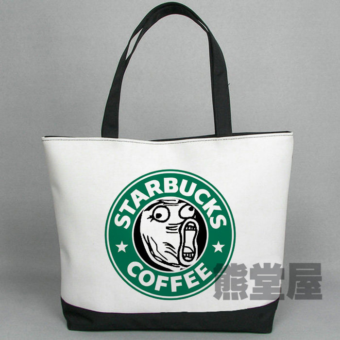 挎包帆布包拎包单肩包休闲暴走猥琐恶搞