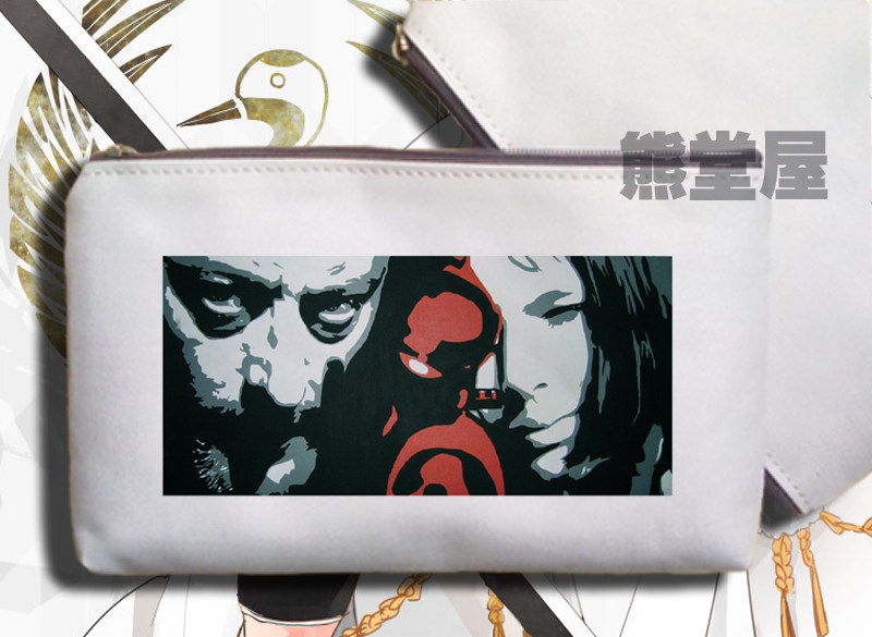 这个杀手不太冷里昂娜塔莉让雷诺帆布笔袋零钱手拿手机包收纳袋