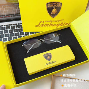 Lamborghinni兰博基尼老花镜自动变焦颜值眼镜女士品牌高档正品