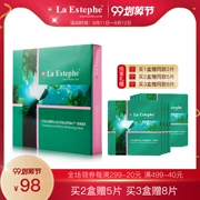 LaEstephe làm đẹp Thụy Sĩ nhập khẩu mặt nạ làm trắng trứng cá muối xanh dưỡng ẩm làm sáng da tàn nhang - Mặt nạ