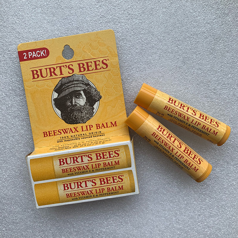burts bees小蜜蜂润唇膏保湿滋润补水宝宝儿童孕妇天然可吃防干裂