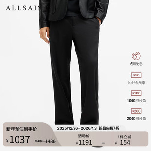 子2025秋新款 ALLSAINTS男士 商务休闲直筒裤 裤 M024TB 质感西装