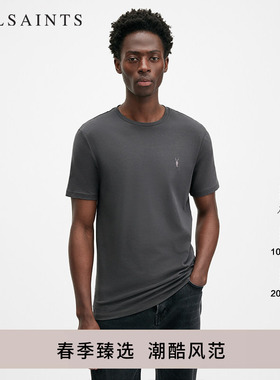 ALLSAINTS男士羊头T恤官方百搭短袖上衣简约春季款男装M030JB
