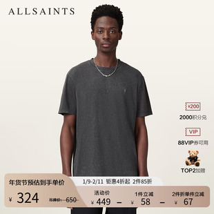 ALLSAINTS男士羊头T恤宽松圆领短袖上衣2025年秋季男装M016JC